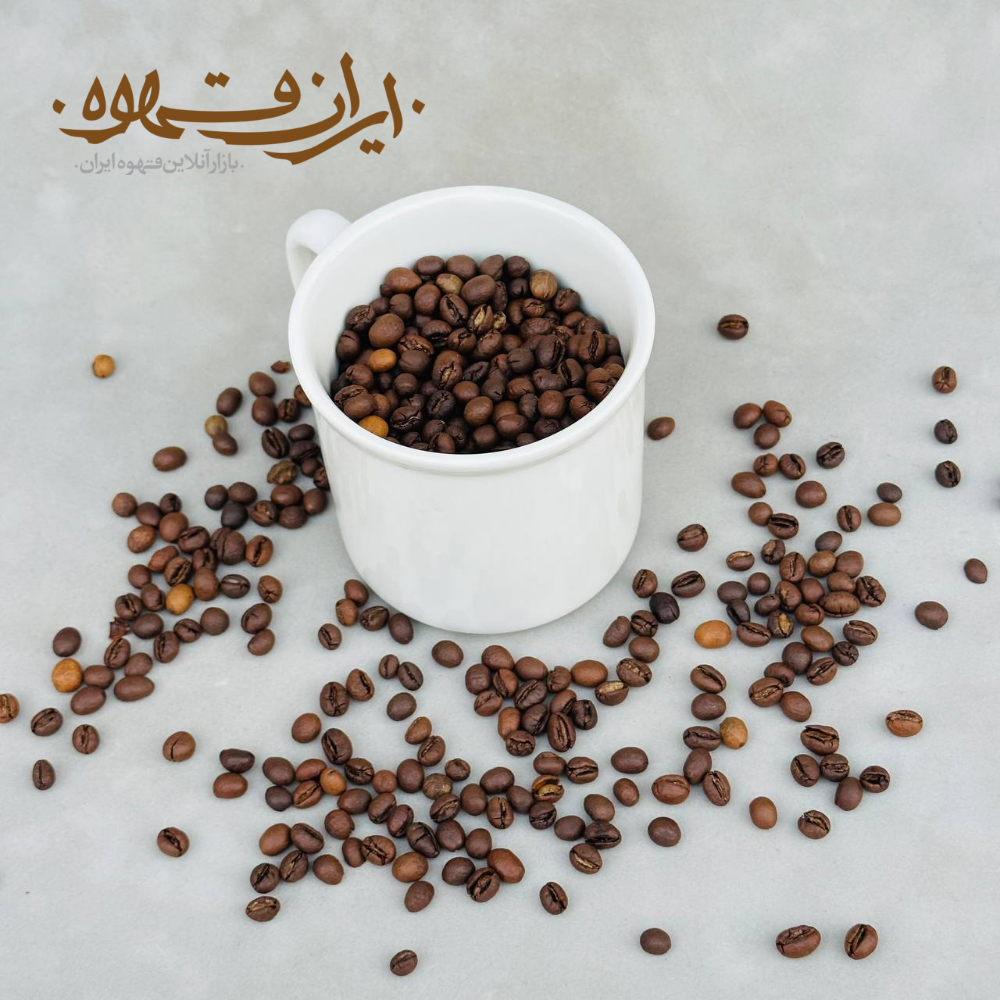 قهوه روبوستا پی بی هند - ایران قهوه